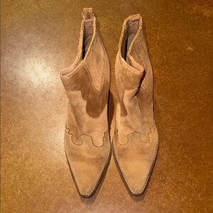 Sam Edelman Tan Ankle Boots